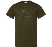 Alaska 1795 Camo Logo T-shirt Men Night Green XL