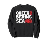 Alaska-Königskrabbenkönigin des Beringmeers Sweatshirt