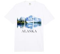 Alaska Nature Lover See Mountain Wandern Vintage Souvenir Comfort Colors Adult Heavyweight T-Shirt