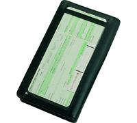 Alassio Reiseorganizer RFID Document Safe 22,5x13x3cm Leder schwarz