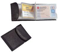 Alassio 42002 Leder Visitenkartenetui schwarz