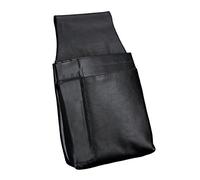 Alassio Kellnertasche 42079, Echt Nappaleder, Schwarz, für Kellnerbörsen bis 25 x 12 cm