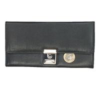 Alassio Kellnerbörse 42080 Nappaleder mit Metallkette und Karabiner ca. 18,5×9,5×3 cm Schwarz