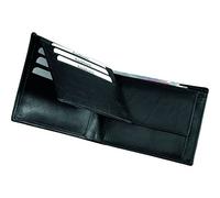 Alassio Geldbörse Klassisch, Leder, schwarz