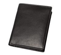 Alassio Geldbörse Leder 9,5 cm schwarz (42245) schwarz