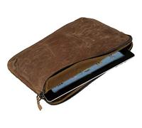 Alassio 601362 - Tabletsleeve STYLE, aus echtem Leder, ca. 30 x 23 cm, braun