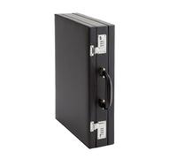Alassio Attachékoffer Ponte 92300 44,5x32x10,5cm Lederimitat schwarz - 92300