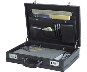 Alassio Attachekoffer Ponte schwarz Packung mit 5 Stück - 92300