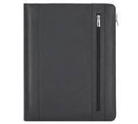 Alassio Cesena Schreibmappe Leder 36 cm schwarz