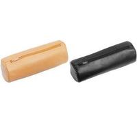 Alassio Federmappe JumboRolle XXL hellbraun 22x9cm Leder (43017)
