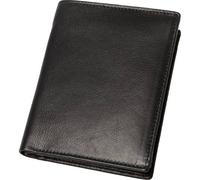 Alassio Geldbörse Leder 9,5 cm schwarz (42245) schwarz