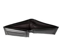 Alassio Geldbörse, im Querformat, aus Leder, schwarz