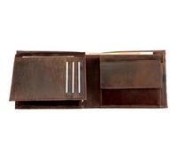 Alassio Geldbörse Querformat 12,5x9,5cm Leder braun