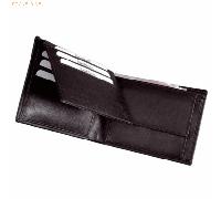 Alassio Geldbörse Klassisch, Leder, schwarz