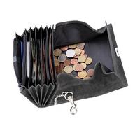 Alassio Kellnerbörse Leder 18,5 cm grau (42199) schwarz