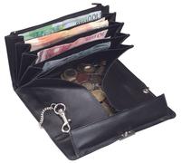 Alassio Kellnerbörse schwarz