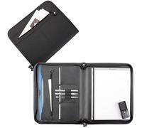 Konferenzmappe Milano Leder sw JÜSCHA 30013