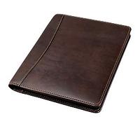 Alassio Konferenzmappe MONACO 19 x 2,5 x 23 cm Dunkelbraun