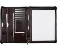 Alassio Konferenzmappe MONACO für DIN A4 dunkelbraun