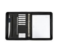 JÜSCHA Ringbuchmappe Office Set 4-teilig sw ausgestattet mit: Ringbuchmappe,