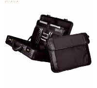 Alassio Laptop/Attachekoffer Modica 43x30x10(+2)cm Lederimitat/Nylon schwarz
