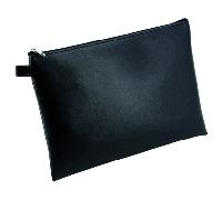 Alassio Mehrwegbeutel - 23 x 16 cm Lederimitat schwarz.