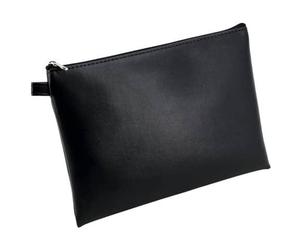 Alassio Mehrwegbeutel - 23 x 16 cm, Lederimitat, schwarz
