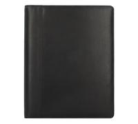 Alassio Monza Schreibmappe Leder 34 cm schwarz