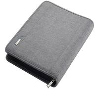 Alassio Orgamappe A4 Lazio 285x360x50mm Polyester grau Packung mit 10 Stück - 30116