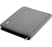 Alassio Orgamappe LAZIO grau m.Tabletfach Pol mit Tabletfach, Stiftschlaufen, div.