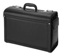 Alassio Pilotenkoffer Genova, mit Tragegriff, 1 Fach, Kunstleder, schwarz