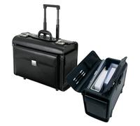 Alassio Pilotenkoffer SILVANA schwarz bis 43,2 cm (17 Zoll)