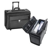 Alassio Pilotenkoffer SILVANA schwarz bis 43,2 cm (17 Zoll)