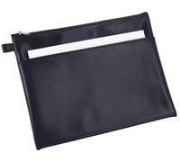 Alassio Reißverschlussbeutel 25x19cm schwarz