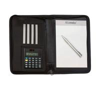 Alassio Reißverschlussmappe A5 »Corniglia« schwarz, 18x24x3.5 cm