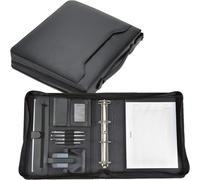 Alassio Ringbuchmappe AREZZO für DIN A4 schwarz