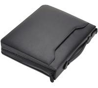 Alassio® Ringbuchmappe BERGAMO - A4, Lederimitat, schwarz