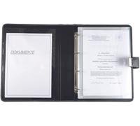 Alassio Ringbuchmappe für DIN A4 schwarz
