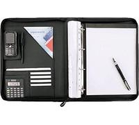 Alassio Ringbuchmappe REGGIO/ 30027, 36x28x5 cm, schwarz, Lederimitat