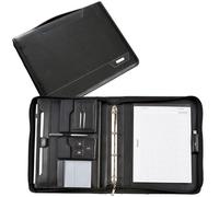 Alassio Ringbuchmappe »SALERNO« A4 schwarz, 30x36.5x7.5 cm