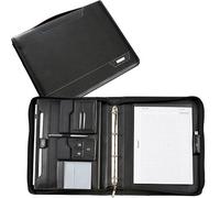 Alassio Ringbuchmappe »SALERNO« A4 schwarz, 30x36.5x7.5 cm