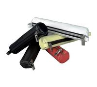 Alassio Schlamper-Rolle, aus Nappa-Leder, schwarz