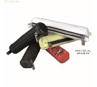 Alassio Schlamper Rolle aus Nappa Leder schwarz (6,47 € pro 1 Stück)