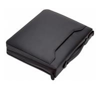 Alassio Schreibmappe BERGAMO 37x31x6,5cm Lederimitat sw