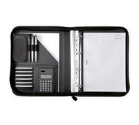 Alassio Schreibmappe RICCIONE 30040 28,5x35,7x4,5cm Lederimitat schwarz