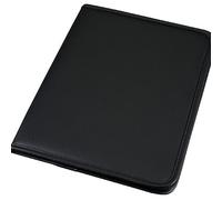 Alassio® Schreibmappe SAVONA 24 x 31 x 1,5 cm (B x H x T) Kunstleder schwarz