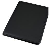 Alassio® Schreibmappe SAVONA 24 x 31 x 1,5 cm (B x H x T) Kunstleder schwarz