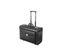Alassio SILVANA Tasche für 43 cm (17" ) Notebook - Schwarz - Kunstleder, Vinyl (92301)