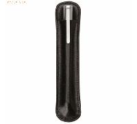 Alassio Stifteetui 15,4x2cm für 1 Stift Leder schwarz