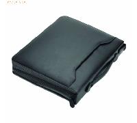 Schreibmappe Leder schwarz ALASSIO 30075 A4